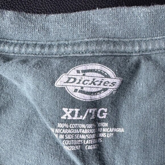 Dickies Men’s Short Sleeve Pocket T-Shirt Crewneck Green Size XL - Picture 9 of 13